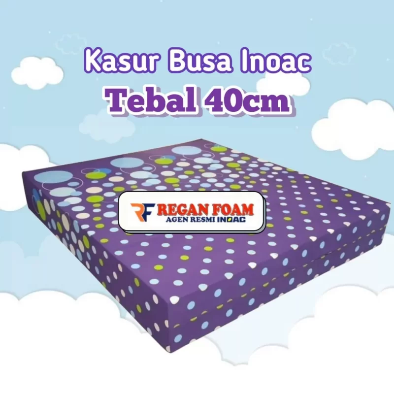kasur inoac tebal 40 cm