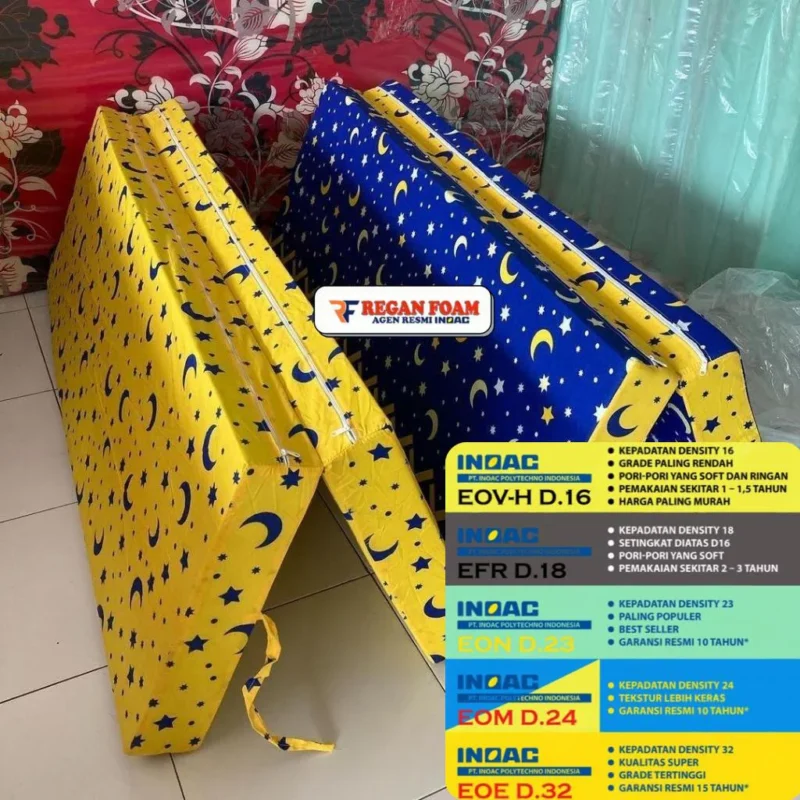 density kasur busa